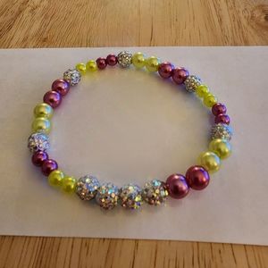Handmade Beaded Stretch Bracelet